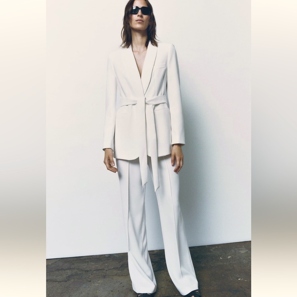 Zara Ivory blazer & pant